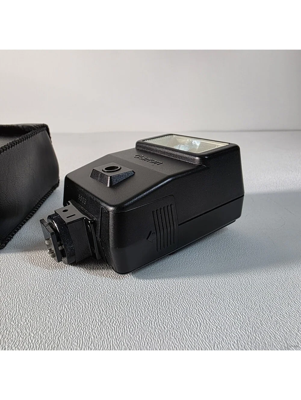 Canon Speedlite 155A Shoe Mount Strobe Flash for Film Camera Hot Shoe w/ Case